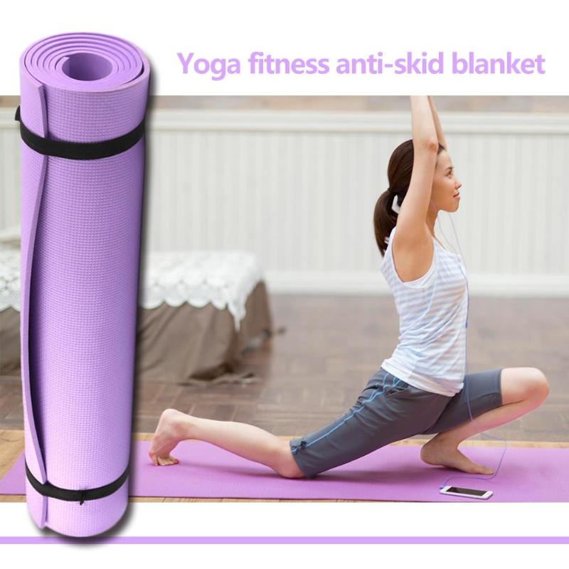 1830*610*6mm eva yoga matte sklisikker teppe pilates gym sports trening pads for nybegynnere fitness miljø gymnastikk matter