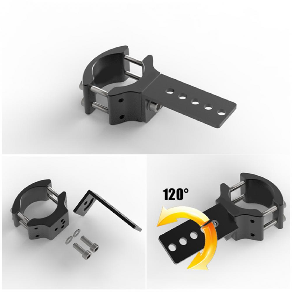 2Pcs Turn Signal Mount Rotatable Easy Installation Aluminum Alloy Light Indicator Bracket Clamp for Motorcycles