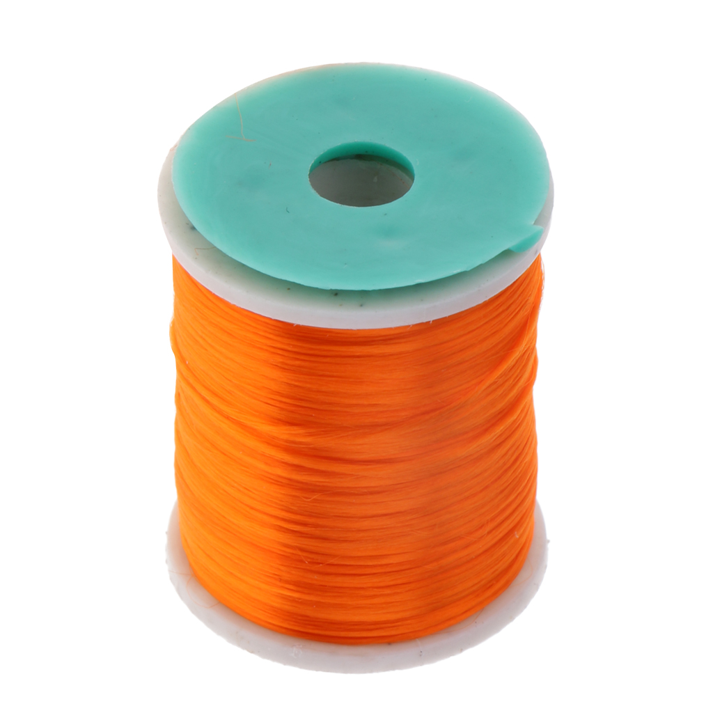 1 Pc 250M 210 Denier Fly Koppelverkoop Draad Hoge Sterkte Vliegbindset Materialen 4 Kleuren Vissen Gereedschap Levert: Orange