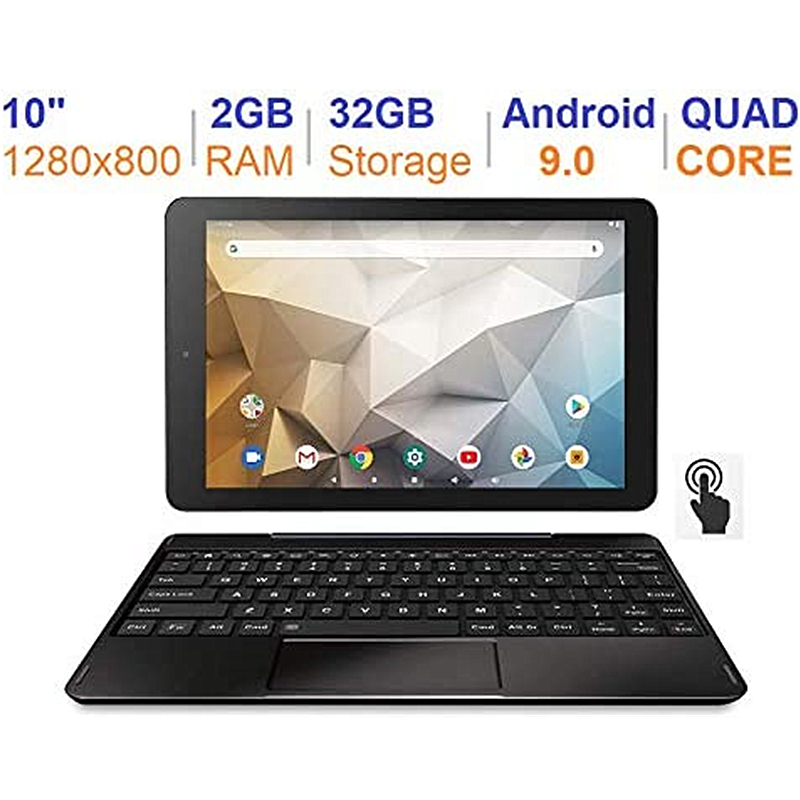 10.1 INCH RCT6 Tablet Android 10 MT8167 CPU 2 GRAM + 16 GB/32 GB ROM Dual Camera Quad Core Batterij 5000 mAh