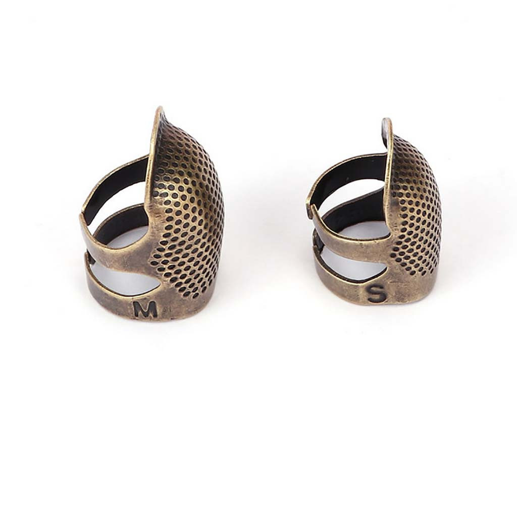 Acessórios de cozinha dedo protetor dedal ajustável dedo ponta dedal para costura bordar gadgets cozinha dropshipping