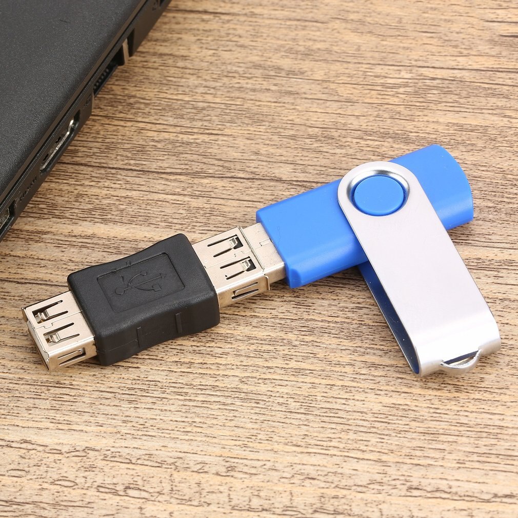 Usb 2.0 Type A Vrouw Tot Vrouw Koppeling Usb Adapter Connector F / F Converter Toepassing In Verlichting