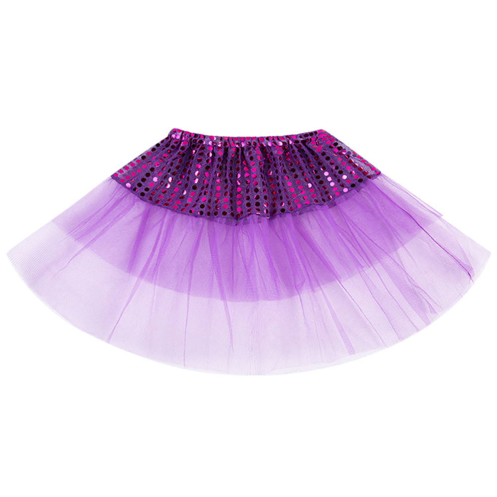 Kids Girls Ballet TuTu Princess up Dance Skirts Wear Costume Party Cute Skirt Baby Skirts Ball Gown kids clothing 2 - 7 Years: PP