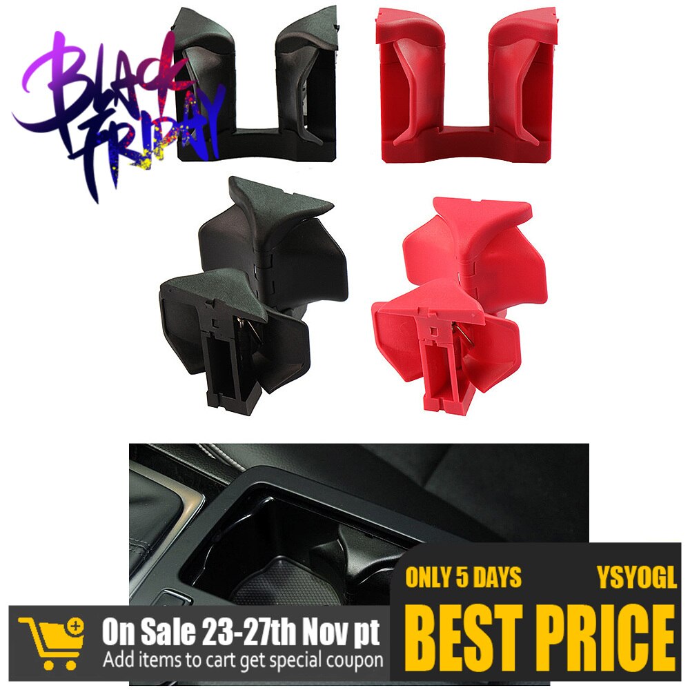 Auto Center Console Supporto di Tazza di Acqua Bevanda Del Basamento Inserisci Divisori Consiglio per Mercedes-benz Glk Classe W204 w207 W212 X204