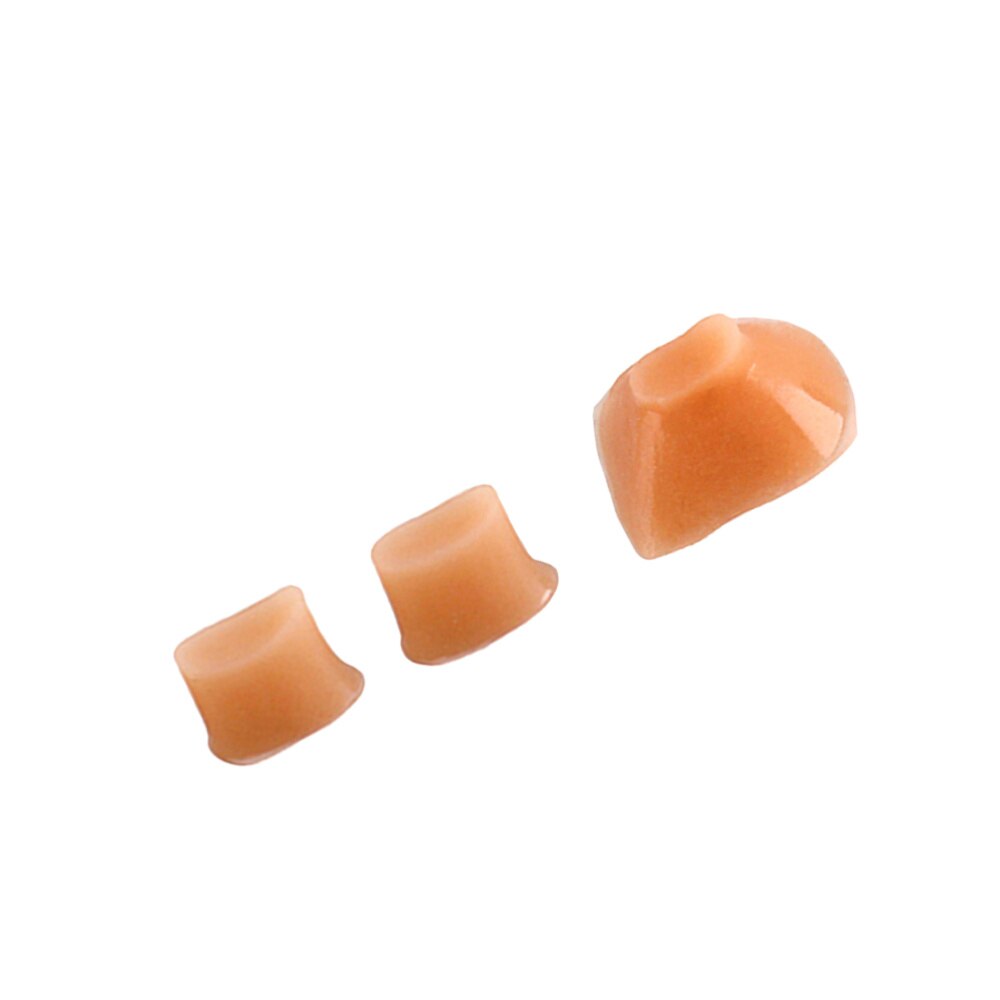 3pcs Flute Trill Key Bumper Cork Flute Part Silicone Band Accessories Replacement CF102 (Light Brown): Default Title