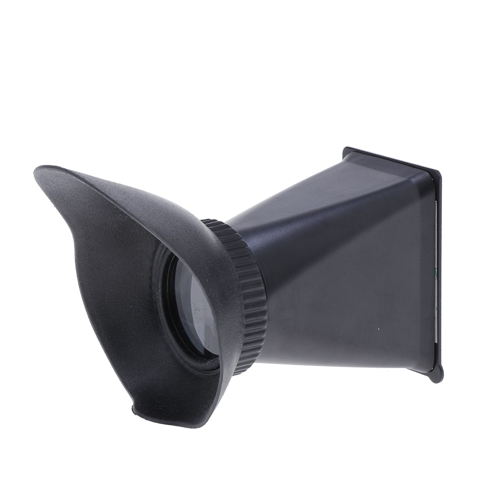 2.8X 3'' LCD Screen Viewfinder Magnifier Magnetic Hood Extender V2 For Canon 550D T2i 5D Mark III Nikon D90 DSLR Camera