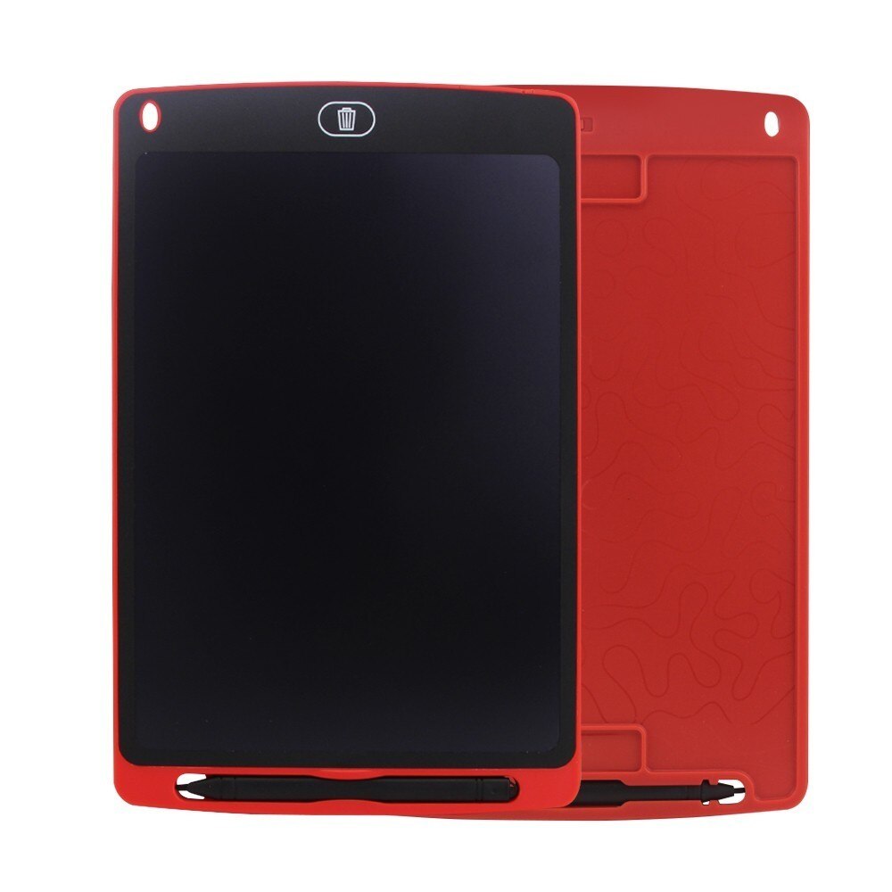 CHUYI 8.5" 10" 12" Drawing Tablet Art LCD Drawing Tab Digital Graphics Writing Record Notes Touch Pad With Stylus Pen Kids Gitf: Red10inches