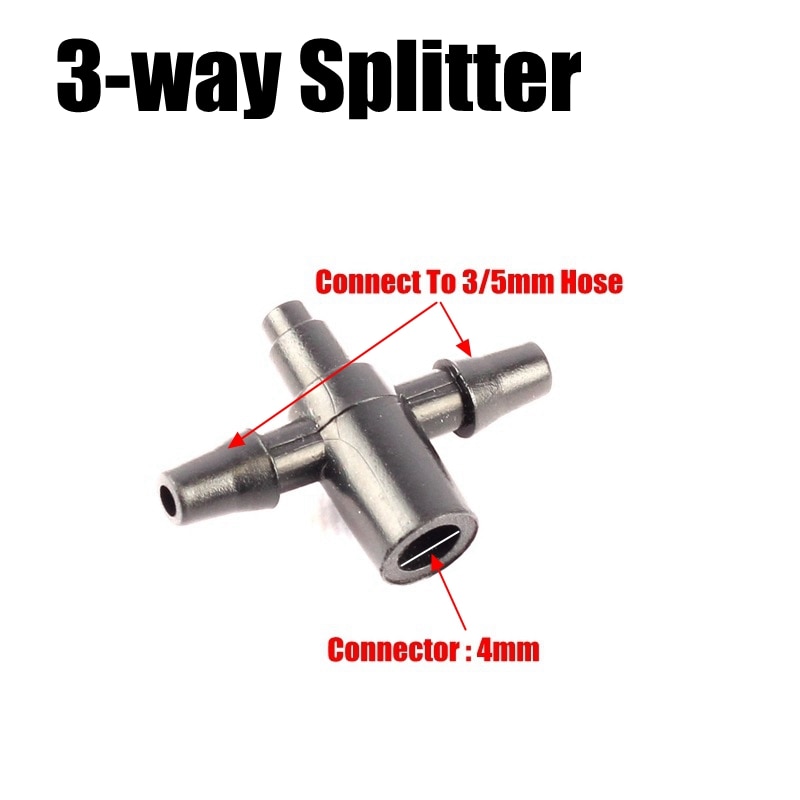 20m Irrigation Shunt Tube Drip Hose Emitters Fruit Trees Bonsai Plants Saving Water Drip Lines Irrigate Diverting Pipe