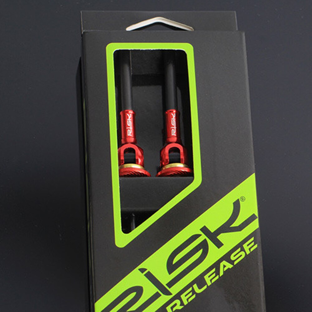 2Pcs Ti Alloy Skewer Mountain Bike Quick Release Skewer Lever MTB Bicycle Cycling Hub Road Bike Quick Release MTB Parts