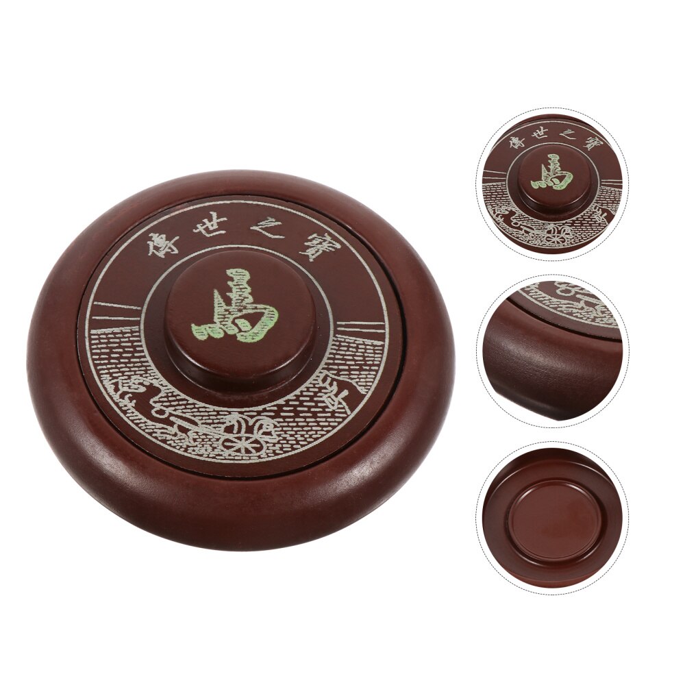 Simple Calligraphy Ink Stone Student Ink stone With cover Grinding Inkwell