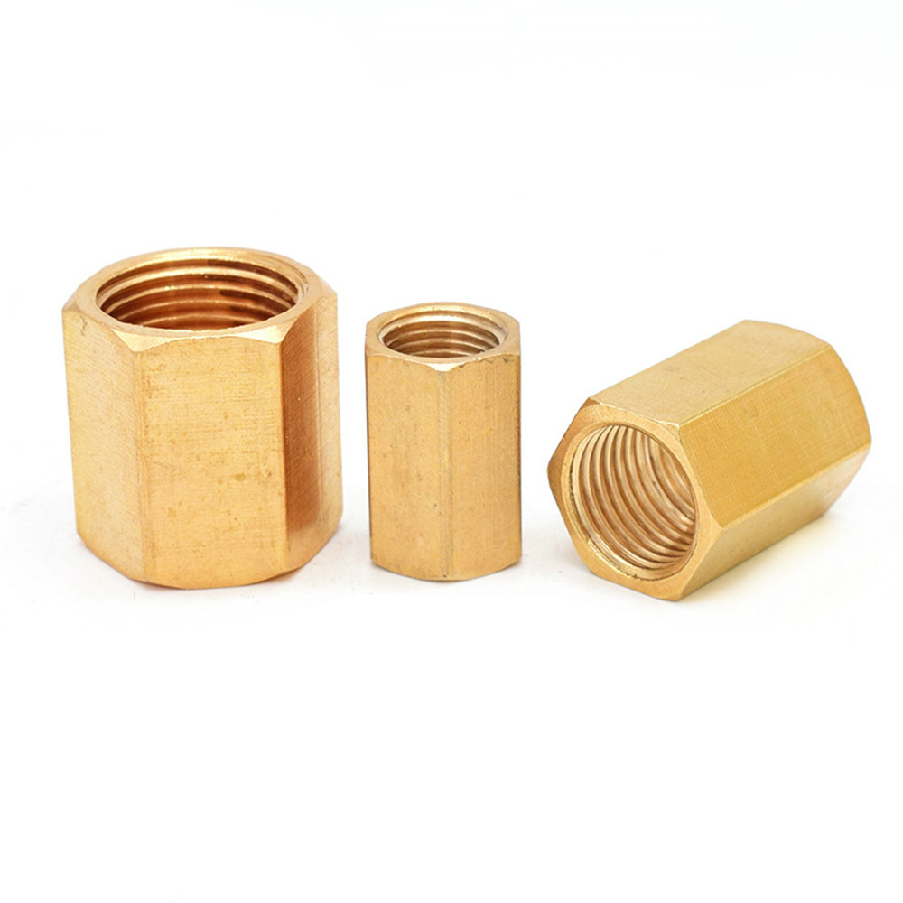 Brass Copper Hose Pipe Fitting Hex Coupling Coupler Fast Connetor Female Thread 1/8" 1/4" 3/8" 1/2" 3/4" BSP