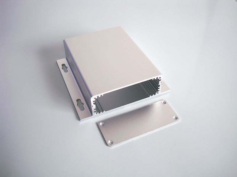 Aluminum enclosure PCB Chassis shell Power case spit panel box DIY 90*35*120mm