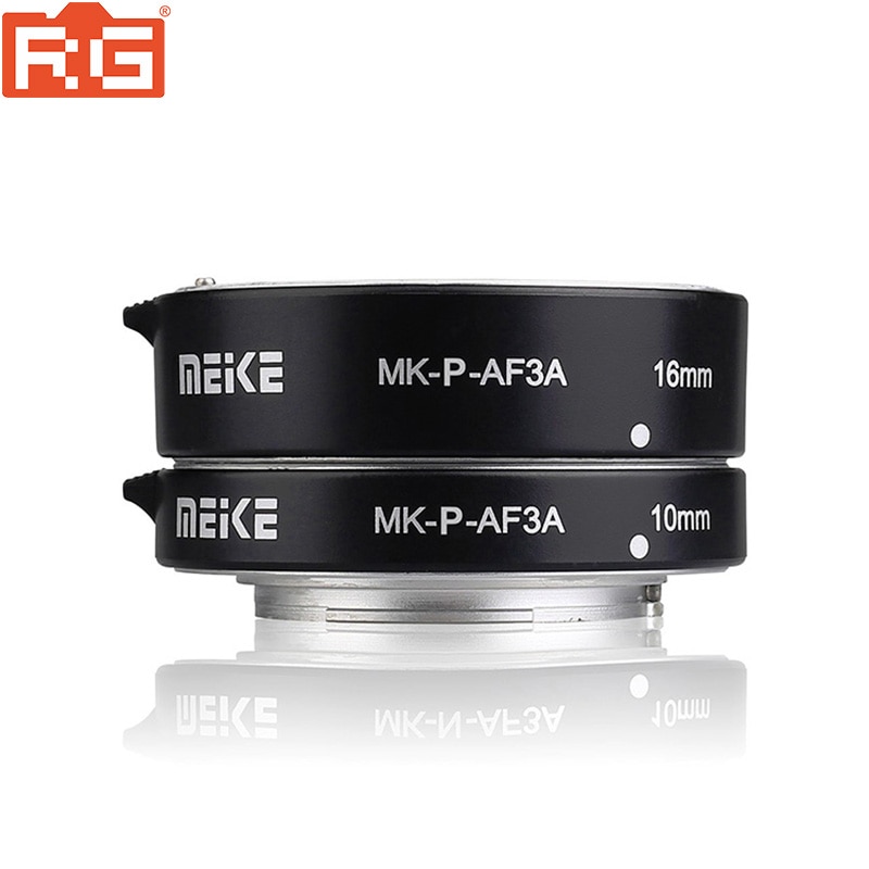 Meike MK-P-AF3A macro Messa A Fuoco Automatica tubo di Prolunga Anello AF per Panasonic Olimpo fotocamere mirrorless