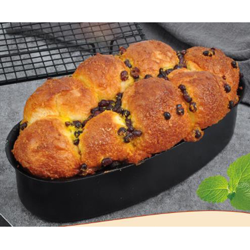 Bakvormen Bakken Cake Pan Tool Aluminium Zwart Toast Koken Thuis Mold