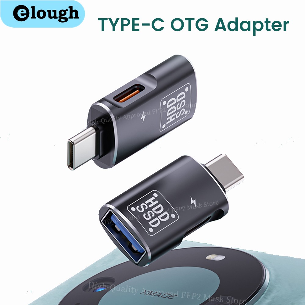 Adaptador USB tipo C a USB 3,0, convertidor macho a hembra, carga rápida OTG para Iphone 15, Huawei, Xiaomi, teléfono U Disk