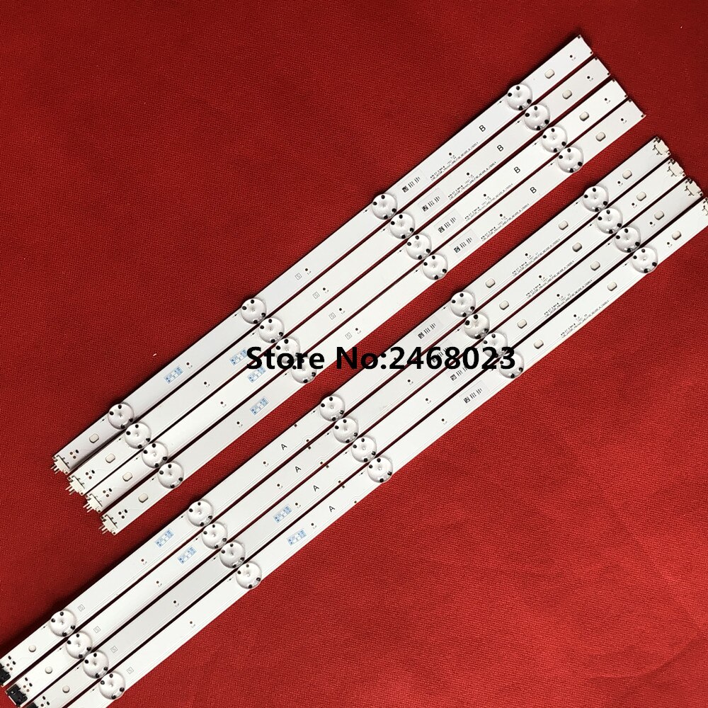 8 kpl led-taustavalonauhaa  lg 49 uh 610a 49 uh 6100 49 lf 5100 49 uh 6030 49 uf 640v 49 uf 6407 49 uf 640 49 lf 510v lge_wicop _49 inch_uhd