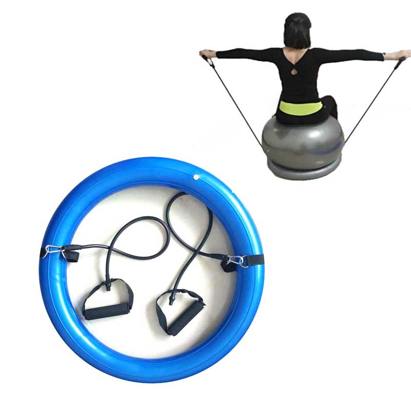 Yoga bolde sæde ring pilates fitness gym balance fitball træning træning bold ring