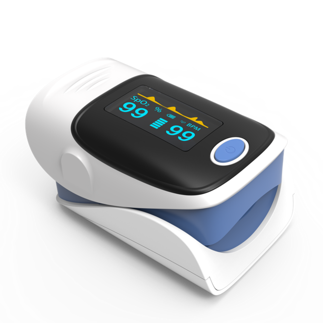 Blood Oxygen SPO2 PR OLED Heart Rate Portable Monitor Fingertip Pulse Oximeter Digital Saturation Meter Oxygenmeter Health Care: pulsometr na palec