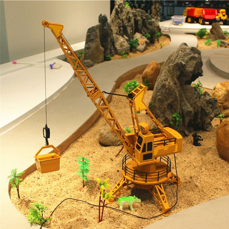 Rc Fernbedienung Simulation Kran Bau Spielzeug Rc Kran Turm Rc Lkw Modell Spielzeug 360 Grad Drehen Geburtstag