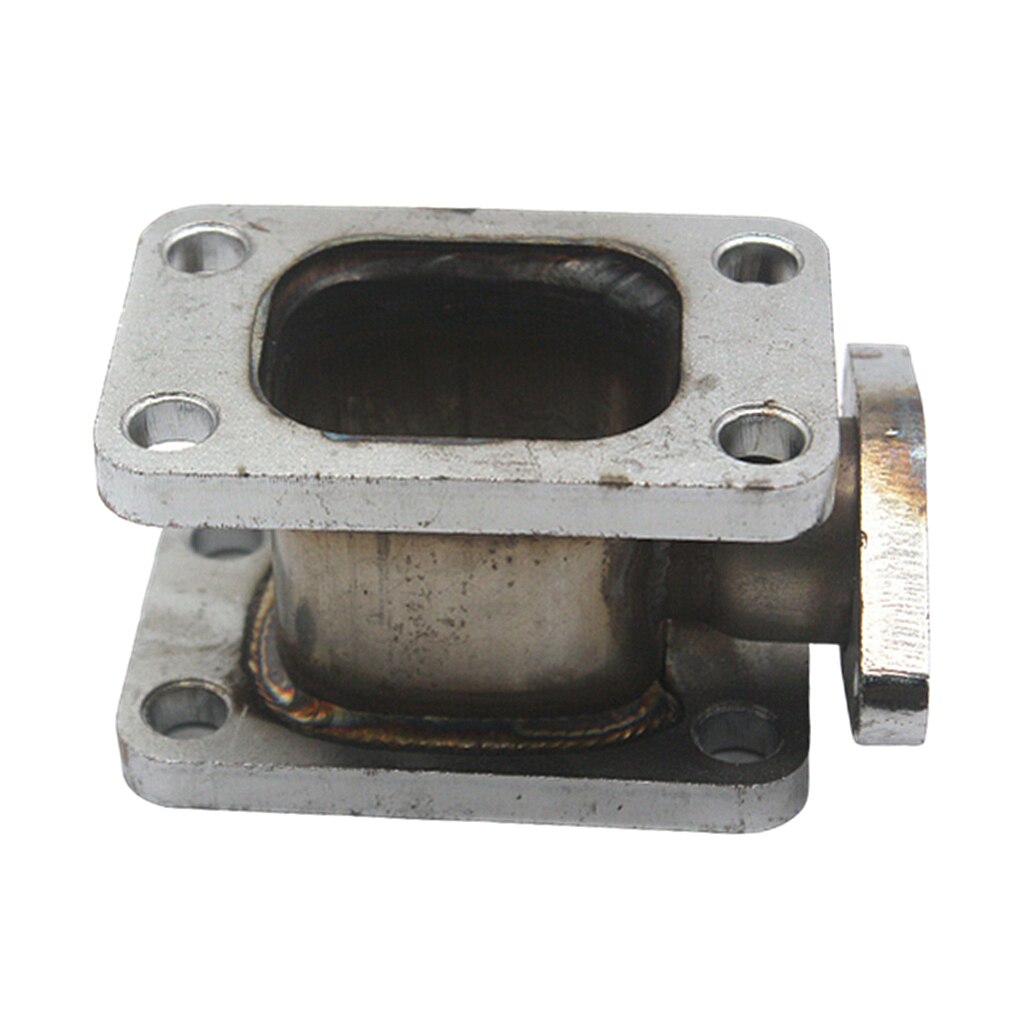 T3-T3 Cast Iron TURBO MANIFOLD ADAPTER+38MM WASTEGATE FLANGE OUTLET