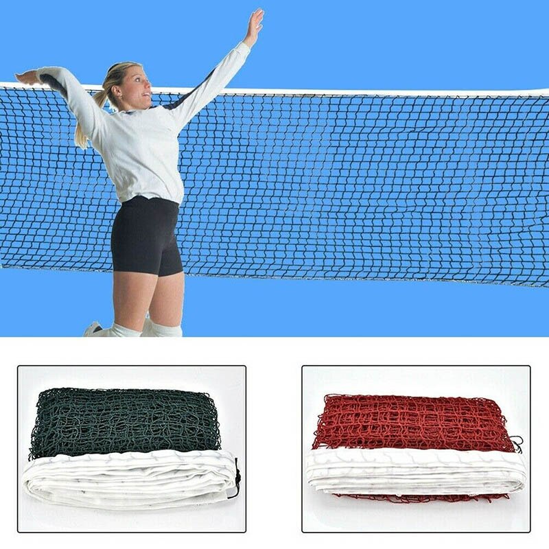 6.1m * 0.76m Lightweight Portable Badminton Net Indoor Outdoor Sports Standard Tennis Standard Durable