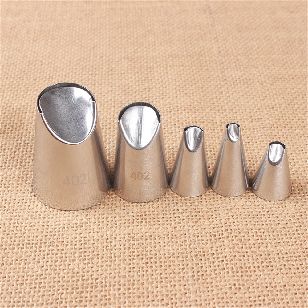 5 Stk/set Chrysant Nozzle Icing Piping Pastry Nozzles Tip Keuken Gadget Bakken Accessoires Maken Cake Decoratie Tool