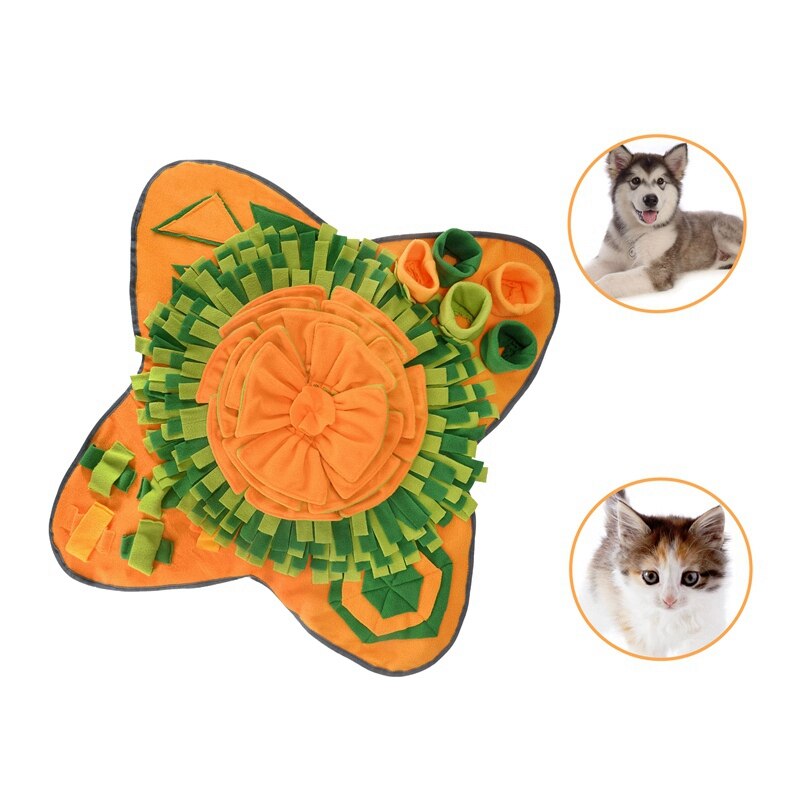 Creatieve Huisdier Voeden Training Mat Hond Neus Pad Snuffle Deken Nosework Mat, Stimuleert Natuurlijke Foerageren Vaardigheden Hond Voeden Pad
