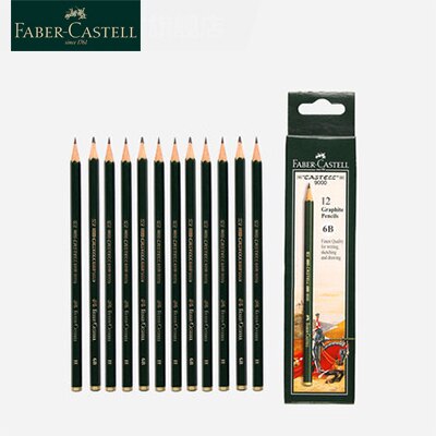 Faber-Castell 9000 Bleistifte 12/16 Stck einstellen Schule Bleistift Graphit Bleistift für Zeichnung Und Skizzieren Stift einstellen: 16Stck einstellen