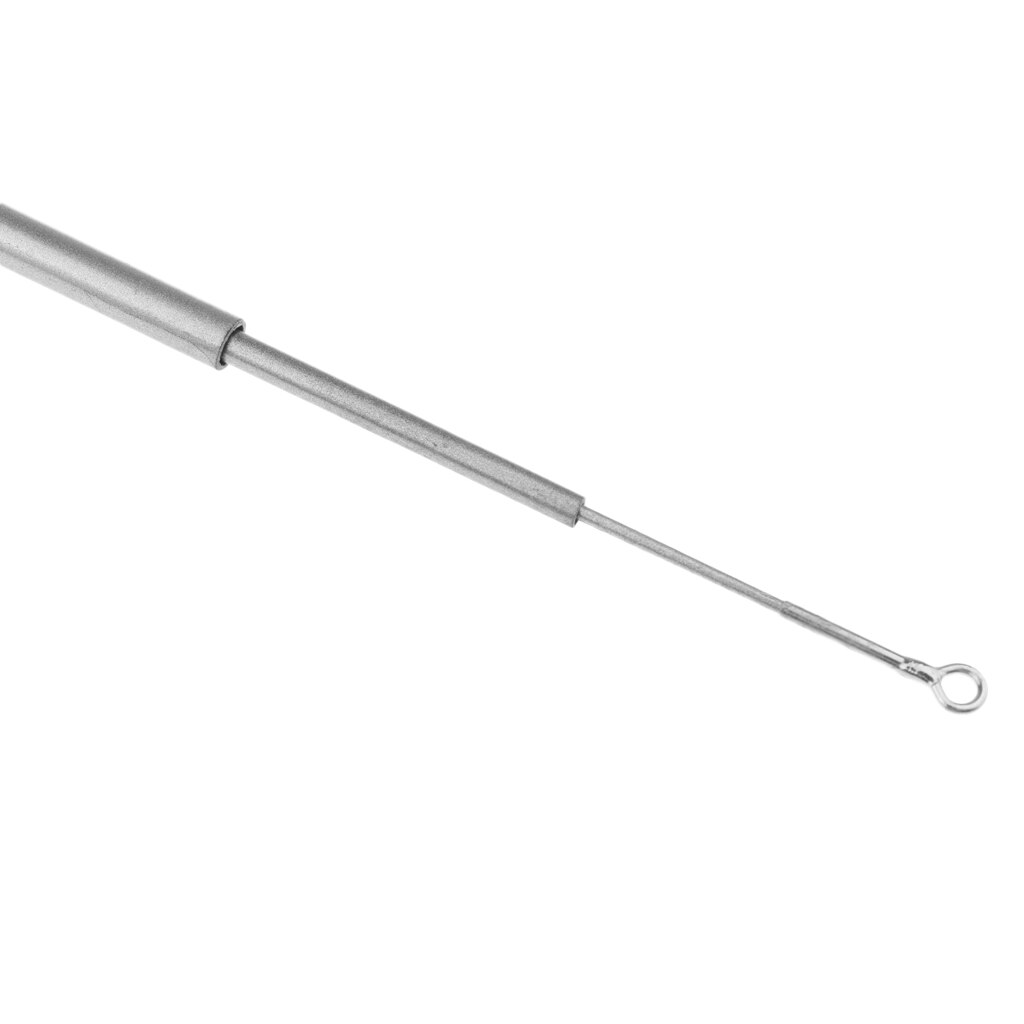 Mini portabel teleskop, fiskespö, stång, fickfiskespö, för små fiskar, för husdjur röd