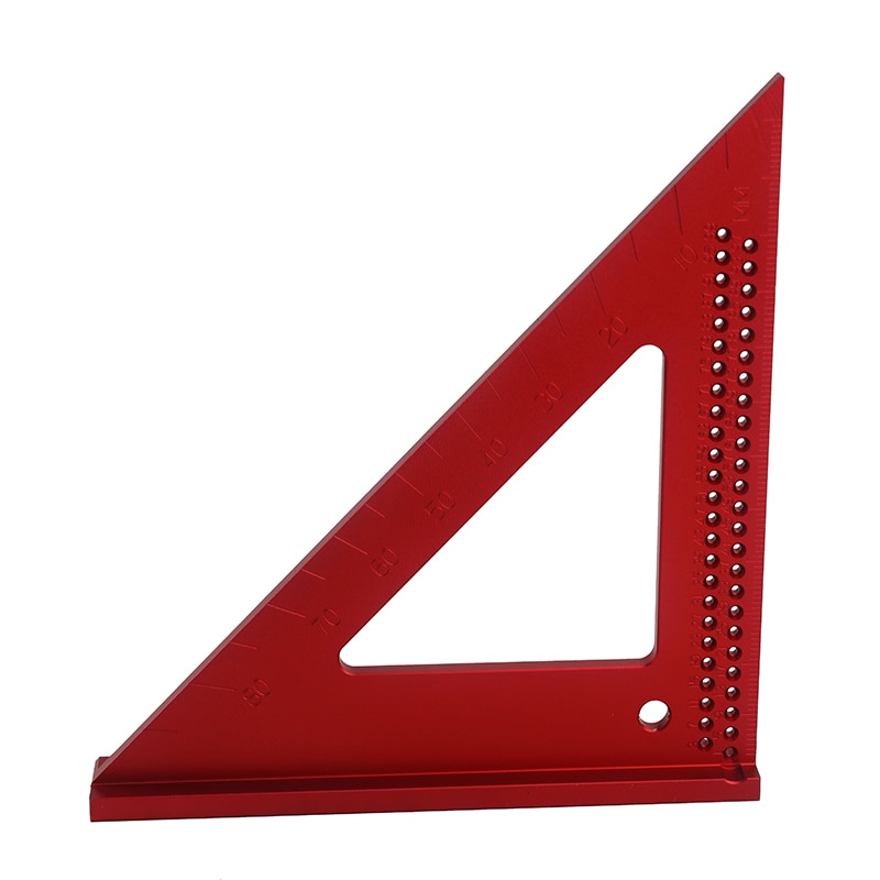 Woodworking line ruler Hole Scribing Gauge Precision Squares Triangle ruler woodworking crossed-out Measuring Tool