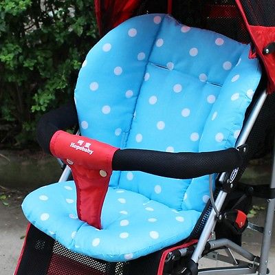 Grueso colorido coche para bebé asiento Pushchair almohadilla de algodón 4 colores