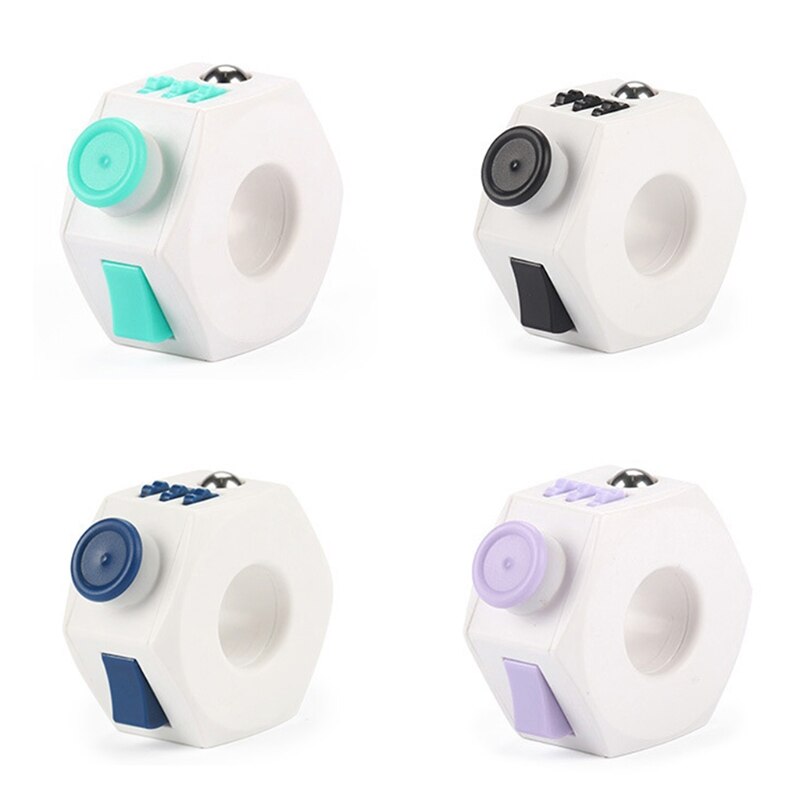 Anti-Angst Relief Ring Plastic Magic Ring Ring Speelgoed Te Verlichten De Stress Van Adolescenten En Volwassenen Met Autisme