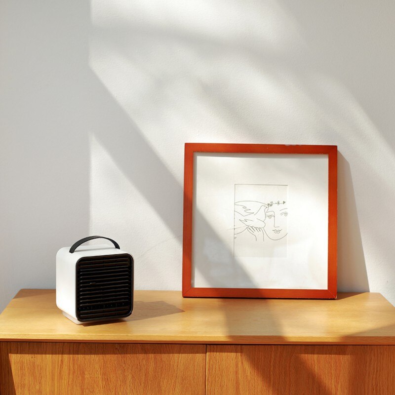 Mini Draagbare Airconditioner Luchtbevochtiger Koeler - Compacte Ruimteventilator voor Reizen