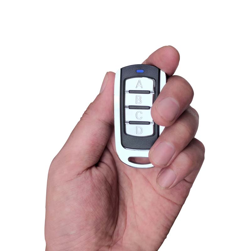 Powertech  pr 2 pr 4 fjernbetjening til svingport  pc170- styringssender til enkeltport powertech betjening af dobbeltport