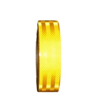 5CM*45M High Light Road Traffic Truck Van Construction Site Floor Self-adhesive Night Fluorescent Reflective Warning Tape: Orange