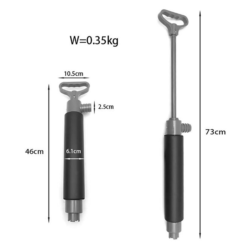 Kayak Bilge Pump Floating Hand Pump Portable Hand Water Pump Kit Bilge Pump for Kayak Canoes and Boats Accessories