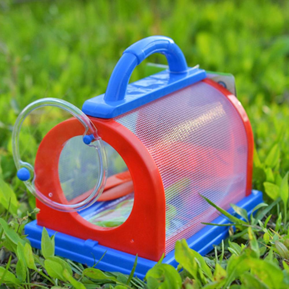 Biology Explore Observation Box Child Magnifying Portable Insect Box Collection Butterfly Cicada Dragonfly Exploration Cage