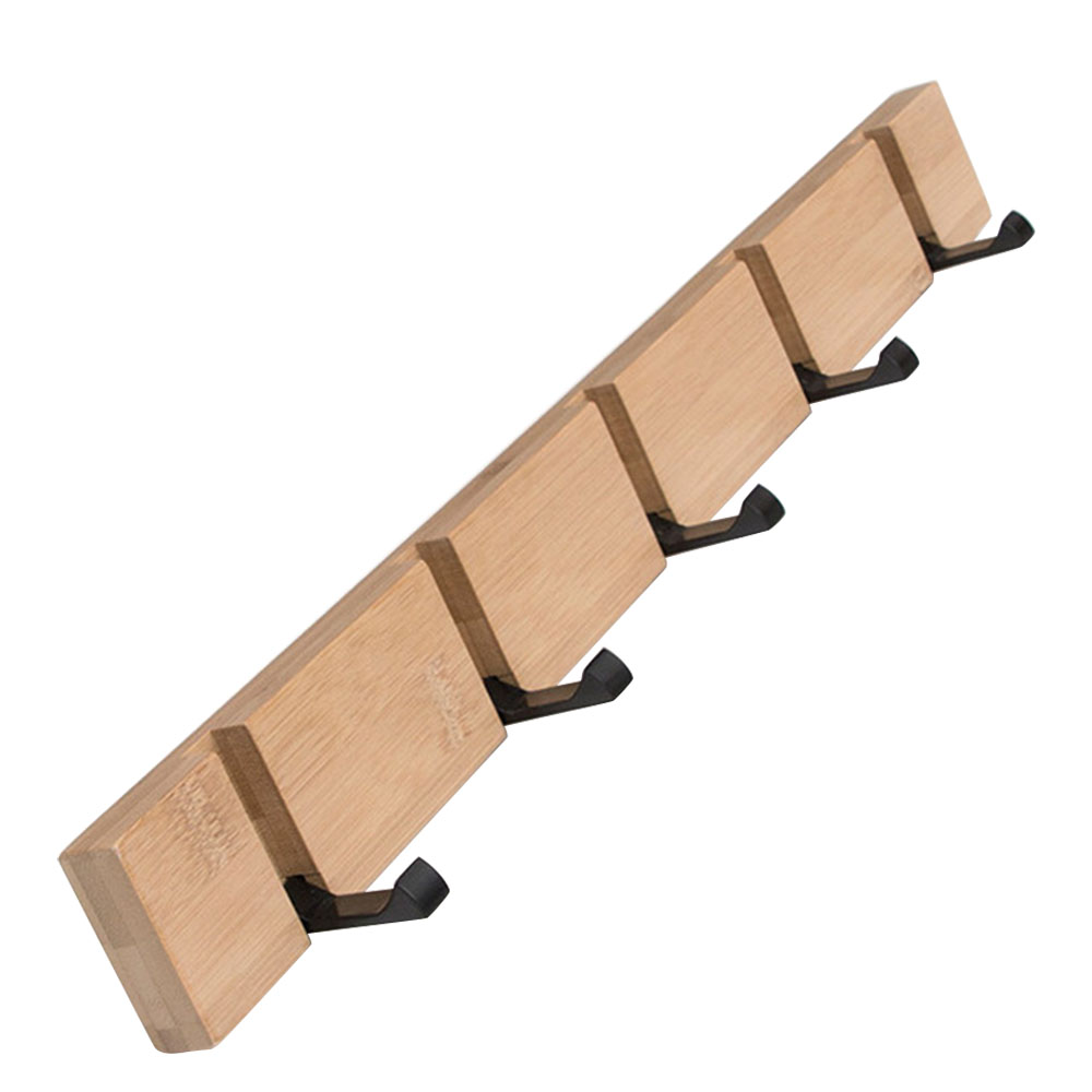 Coat Rack Floating Wall Mounted Coat Rack Punch-free Floating Shelves... – Grandado