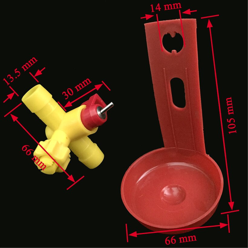60 Products Drinking chicken suit Water bowls Cups Automatic drinking cup Chicken farming equipment