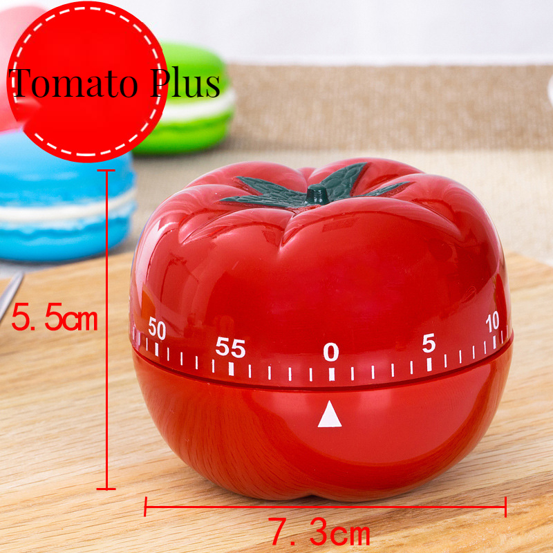 Mechanical Timer, Rotating Timer, Practical Desktop for Students To Learn Problem-Solving, Cooking, Yoga, Countdown Timer: Orange