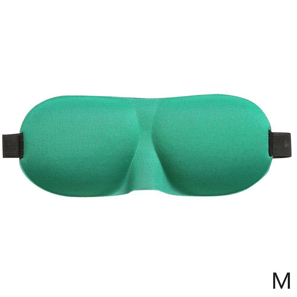 Máscara para dormir en 3D, mascarilla Natural para dormir, protección para los ojos, parche suave para los ojos, portátil, para hombres y mujeres, 1 Uds.: as the picture M