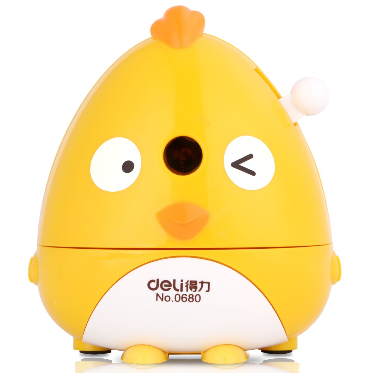 Deli Lovely Stationery Chicken Pencil Sharpener Kawaii Pencil Sharpener for Kids School Supplies Pencils Sharpener: Yellow