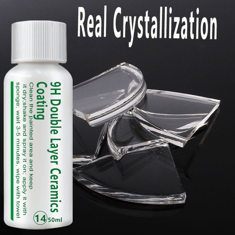 9H Double Layer Ceramics Coatin Car Liquid Nano Ceramic Coating Paint Automotive Plating Crystal Set Polish Nano Glass Coat