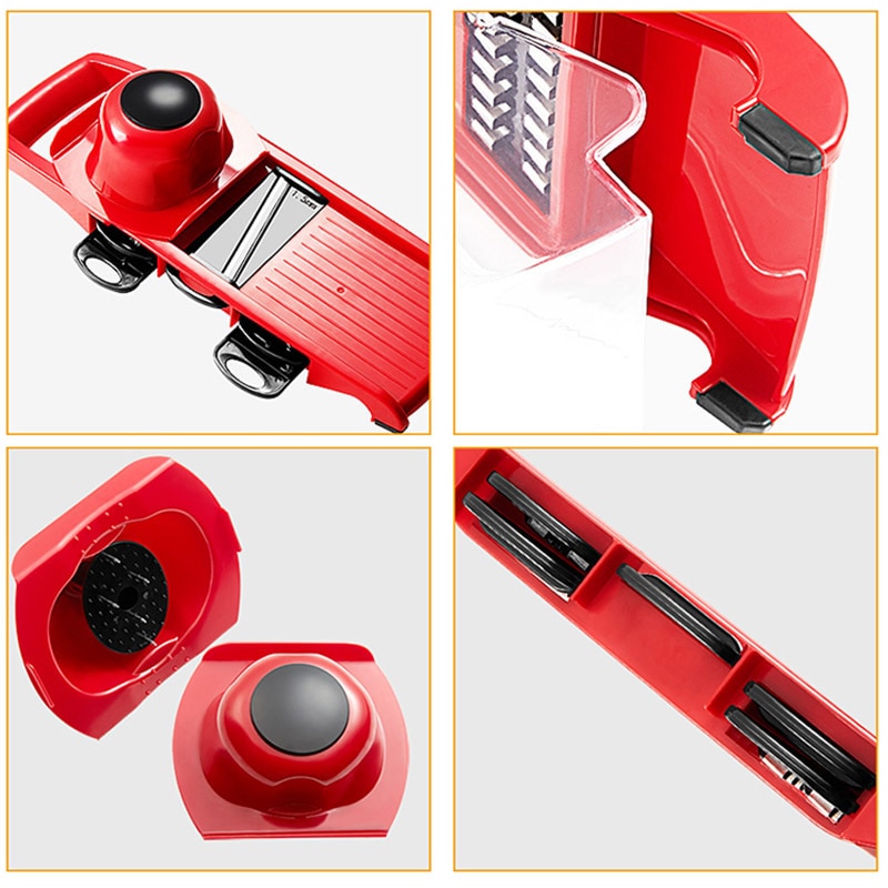 6 in 1 Multifunktions Gemüse Schneidemaschine Karotte Kartoffel Obst Melone Schäler Cutter Manuelle Gemüse Schredder Küche Zubehör