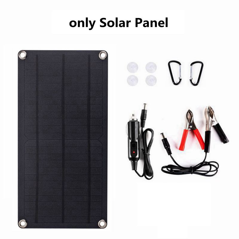 Panneau solaire 30W Portable 12V 5V avec chargeur USB, avec contrôleur, pour téléphone, Camping-Car, bateau, Camping-Car: only solar panel