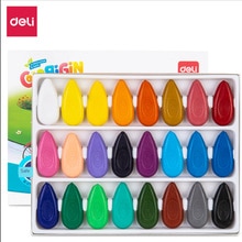 Macaron vattenkritor barn oljepastell tvättbar dagis baby 12/24 färger graffiti pensel målarfärg pennkonst markörer