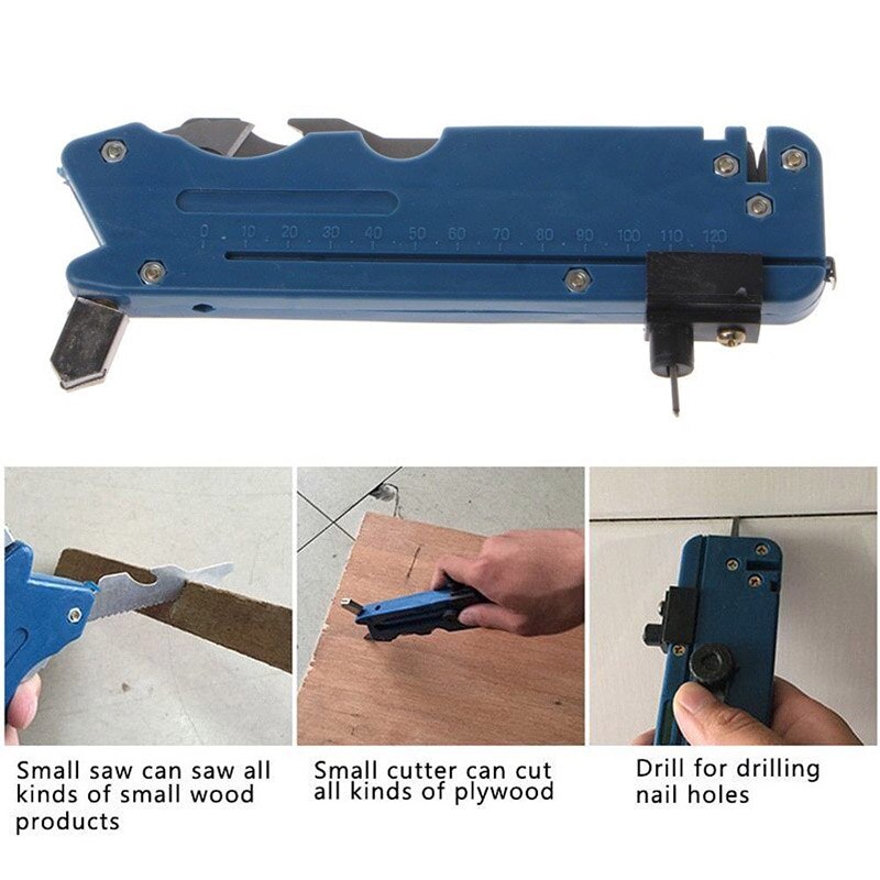 Multifunctionele Glazen Tegel Cutter Carbon Atom Glassnijder Tegel Plastic Cutter Multifunctionele Glassnijder Snijden Mes