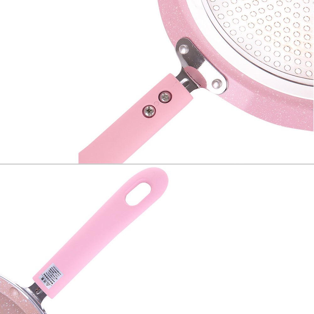 20cm 6 inches Frying Pan Pizza Pancake Non-Stick Pan Aluminum Pans Steak Frying Pot Gas Cooker Induction Cooker Pans