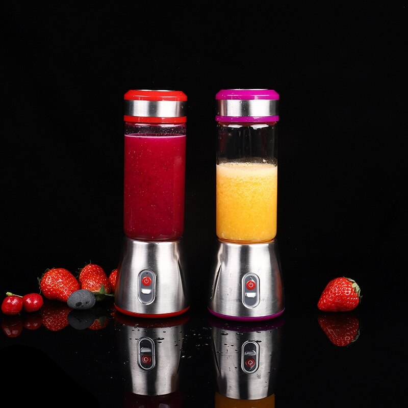 Mini Electric Usb Rechargeable Portable Blender Smoothie Maker Juicer Cup Shaker Squeezer Lemon Fruit Orange Juice Extractor