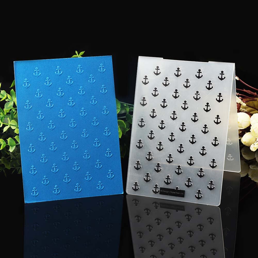 1PC Various Pattern Plastic Embossing Template DIY Scrapbook Paper Craft Album Cards Handcraft Plastic Template: 6